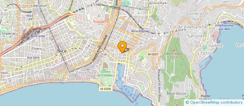 localisation de l'entreprise MONSIEUR FILIPPO DI SALVO à NICE