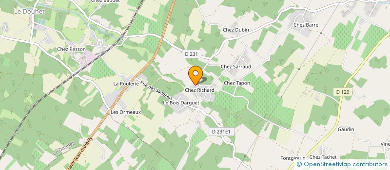 localisation de l'entreprise MONSIEUR FILIPPO LUCA  ECOYEUX