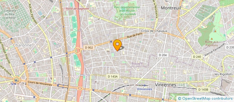 localisation de l'entreprise MONSIEUR FILIPPO MARIA TARQUINI à MONTREUIL