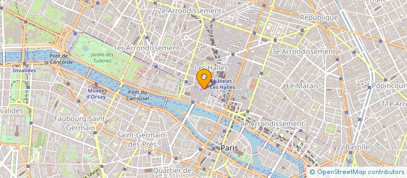 localisation de l'entreprise MONSIEUR FILIPPO MARINO à PARIS