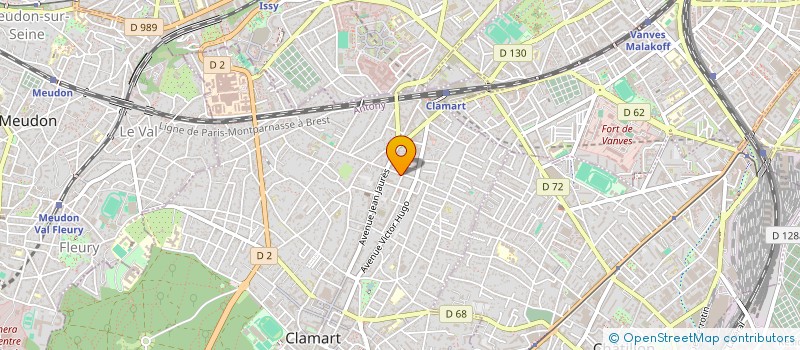 localisation de l'entreprise MONSIEUR FILIPPO NOCERA à CLAMART
