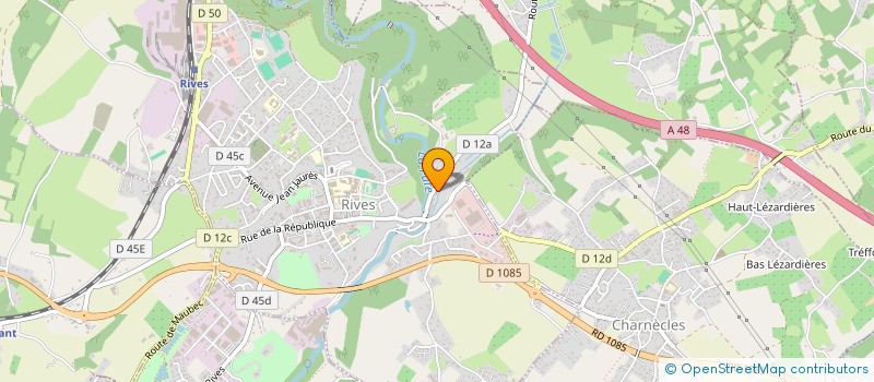 localisation de l'entreprise MONSIEUR FILIPPO SPATARD  CHARNECLES