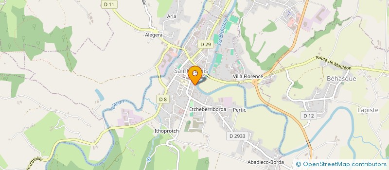 localisation de l'entreprise MONSIEUR FILMON ESTIFANOS OKBAGEBRIEL  BAYONNE