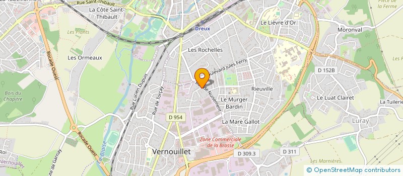 localisation de l'entreprise MONSIEUR FIMAN DEMBA DIALLO à VERNOUILLET