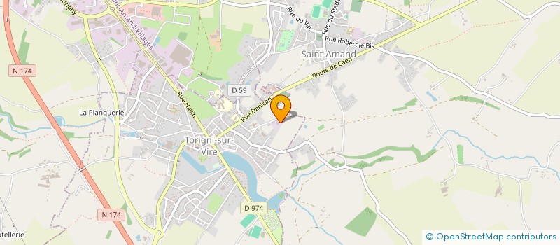 localisation de l'entreprise MONSIEUR FINANA LEDU  TORIGNY-LES-VILLES