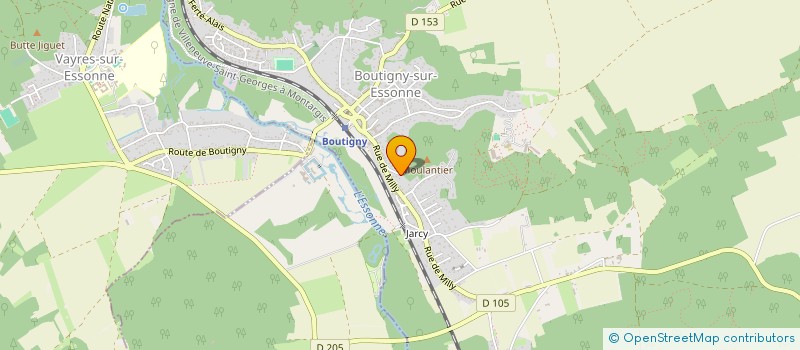 localisation de l'entreprise MONSIEUR FINARITRA RAZAFINDRAMIADANA ANDRIANAJAINA  BOUTIGNY-SUR-ESSONNE