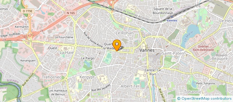 localisation de l'entreprise MONSIEUR FINBARR STANLEY à VANNES