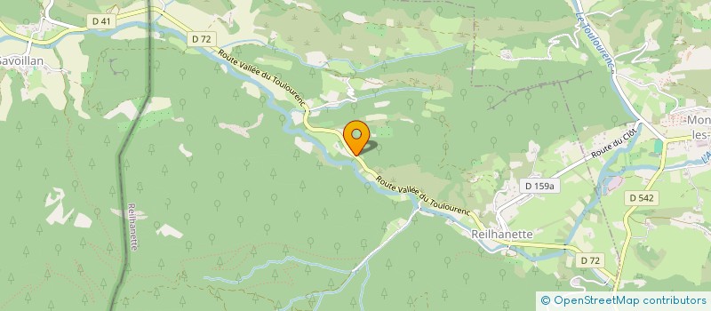 localisation de l'entreprise MONSIEUR FINN VAN RENSSEN  REILHANETTE