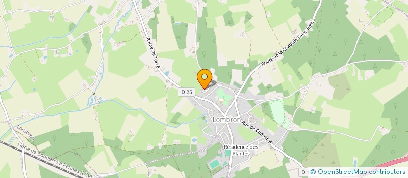 localisation de l'entreprise MONSIEUR FIORENZO BELLENFANT  LOMBRON