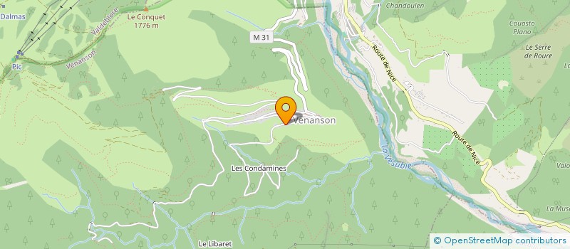 localisation de l'entreprise MONSIEUR FIORENZO GIORCELLI  VENANSON