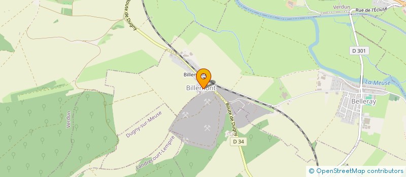 localisation de l'entreprise MONSIEUR FIORINDO VOL à DUGNY-SUR-MEUSE