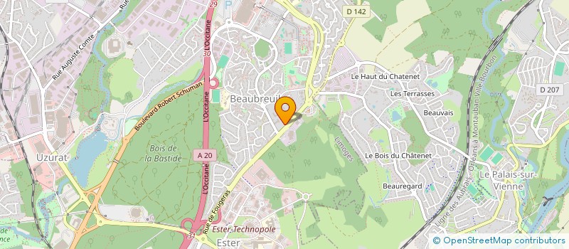 localisation de l'entreprise MONSIEUR FIRAOL TAREFU GUDATA à LIMOGES