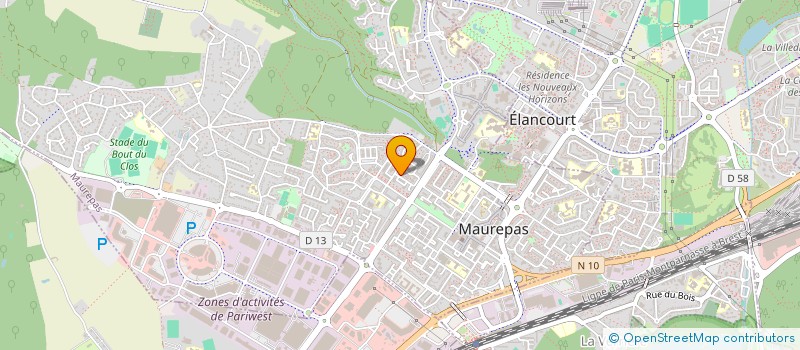 localisation de l'entreprise MONSIEUR FIRAS BEDOUI  MAUREPAS