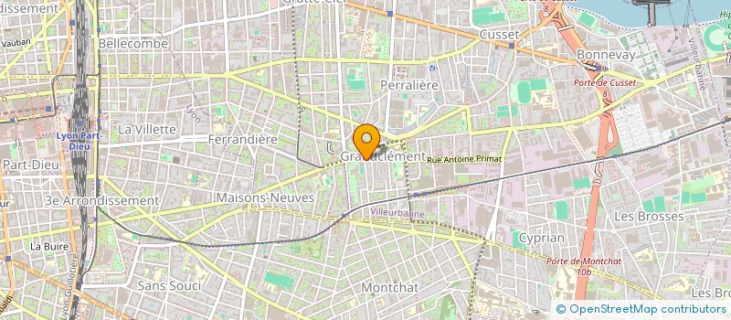 localisation de l'entreprise MONSIEUR FIRAS DHOUIB  VILLEURBANNE