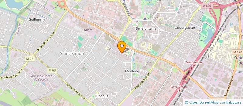 localisation de l'entreprise MONSIEUR FIRAS HERTELLI  TOULOUSE