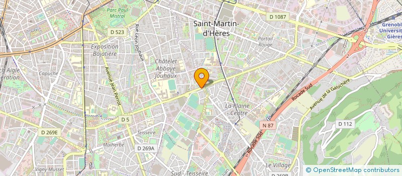 localisation de l'entreprise MONSIEUR FIRAS KHALFALLAH à GRENOBLE