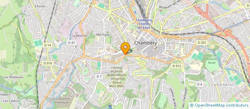 localisation de l'entreprise MONSIEUR FIRAS OZONE  CHAMBERY