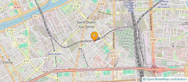 localisation de l'entreprise MONSIEUR FIRAS TOURKI à SAINT-OUEN-SUR-SEINE
