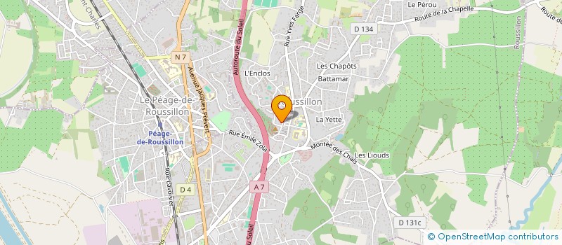 localisation de l'entreprise MONSIEUR FIRAT BAL à ROUSSILLON