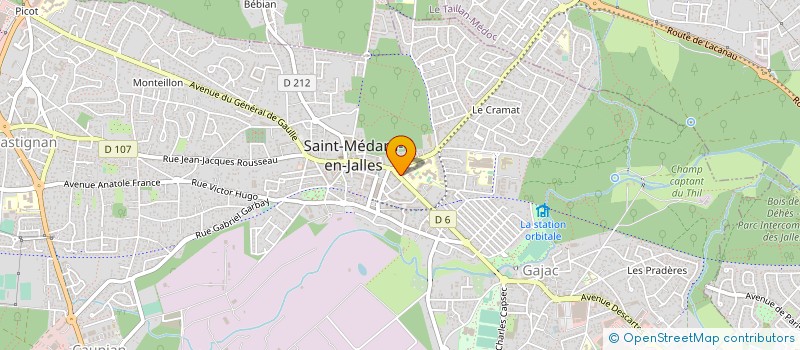 localisation de l'entreprise MONSIEUR FIRAT BULUT  MERIGNAC