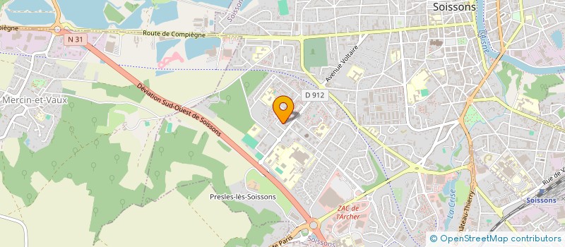 localisation de l'entreprise MONSIEUR FIRAT KURUTAS à SOISSONS