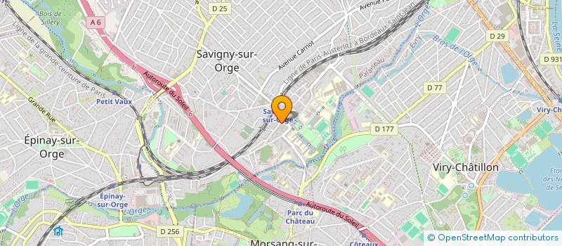 localisation de l'entreprise MONSIEUR FIRAT POLAT à SAVIGNY-SUR-ORGE