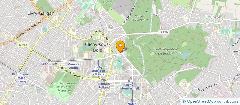 localisation de l'entreprise MONSIEUR FIRAT SARIOGLU à CLICHY-SOUS-BOIS