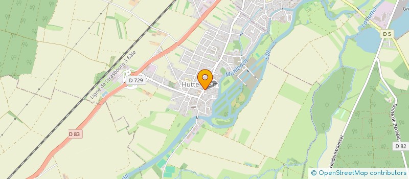 localisation de l'entreprise MONSIEUR FIRAT UMURHAN à BENFELD