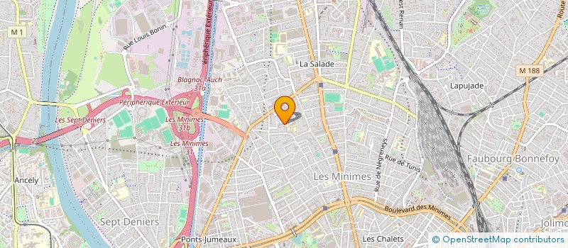 localisation de l'entreprise MONSIEUR FIRDAVSKHON MAYNUSOV  TOULOUSE