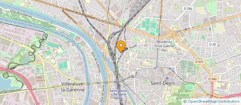 localisation de l'entreprise MONSIEUR FIRMIN BASSE  SAINT-DENIS