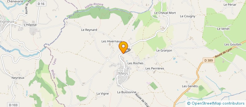 localisation de l'entreprise MONSIEUR FIRMIN CHARBONNIER  MEYS