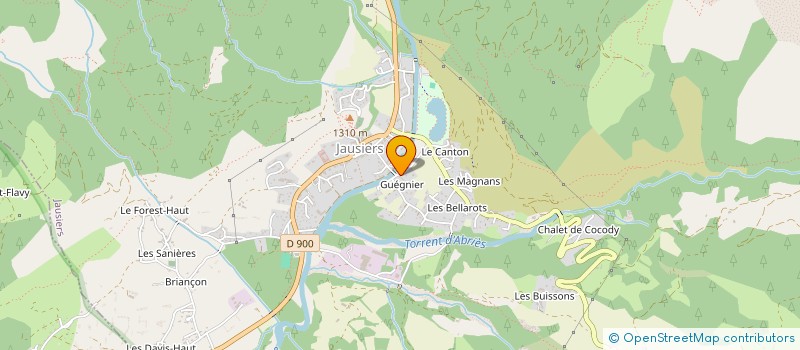 localisation de l'entreprise MONSIEUR FIRMIN CLARIOND  JAUSIERS