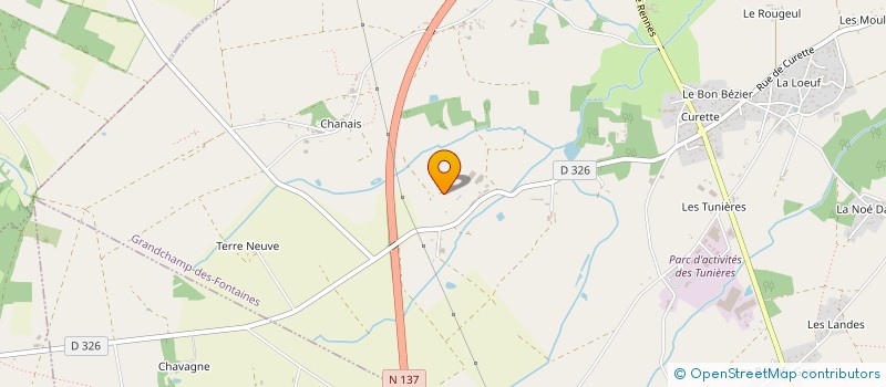 localisation de l'entreprise MONSIEUR FIRMIN COLAS à GRANDCHAMP-DES-FONTAINES