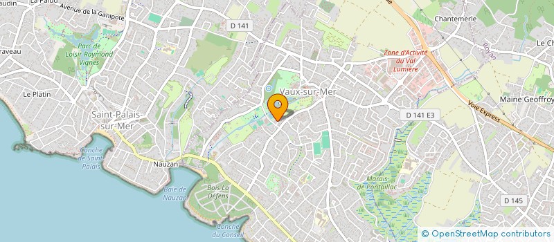 localisation de l'entreprise MONSIEUR FIRMIN DINTRAT  VAUX-SUR-MER