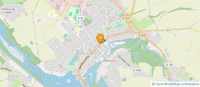 localisation de l'entreprise MONSIEUR FIRMIN DURAND à PERONNE