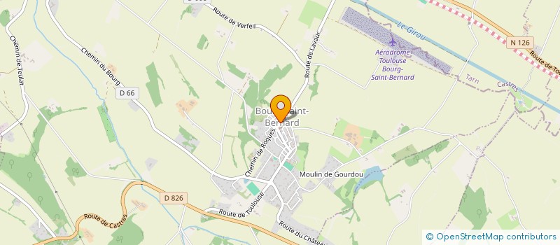 localisation de l'entreprise MONSIEUR FIRMIN LO WING  BOURG-SAINT-BERNARD