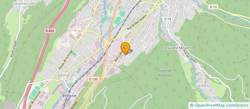 localisation de l'entreprise MONSIEUR FIRMIN LOCATELLI à OYONNAX
