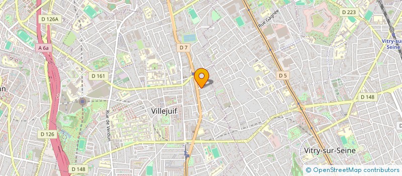 localisation de l'entreprise MONSIEUR FIRMIN NORMAN  VILLEJUIF