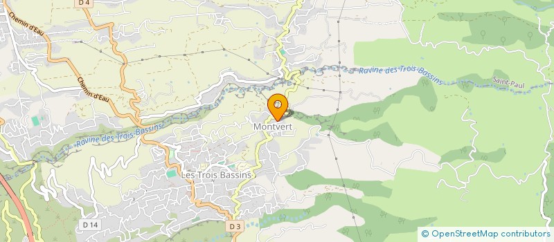 localisation de l'entreprise MONSIEUR FIRMIN PAYET  LES TROIS-BASSINS