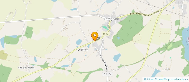 localisation de l'entreprise MONSIEUR FIRMIN PELLETAN  MILLAC