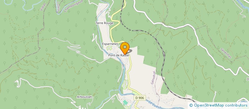 localisation de l'entreprise MONSIEUR FIRMIN PEYRIC  AUJAC