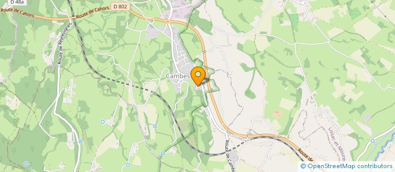 localisation de l'entreprise MONSIEUR FIRMIN PINQUIE  CAMBES