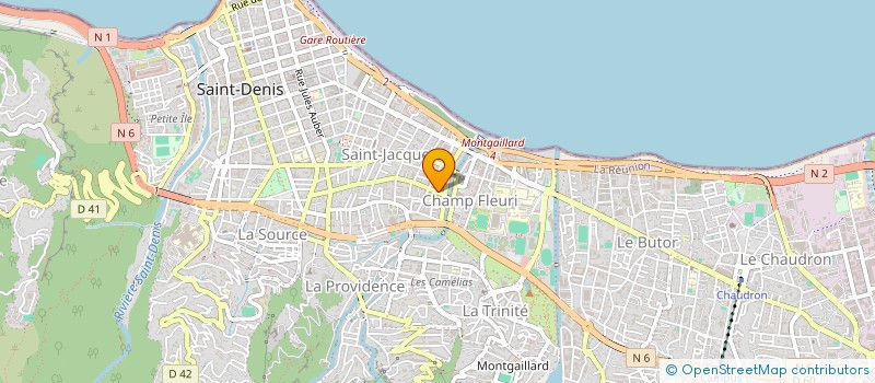 localisation de l'entreprise MONSIEUR FIRMIN SIATA à SAINT-DENIS
