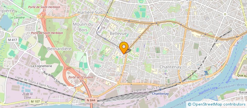 localisation de l'entreprise MONSIEUR FIRMIN ZOKOU à NANTES