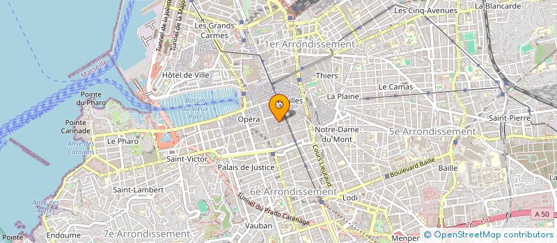 localisation de l'entreprise MONSIEUR FIROOZ GHASSABIAN à MARSEILLE