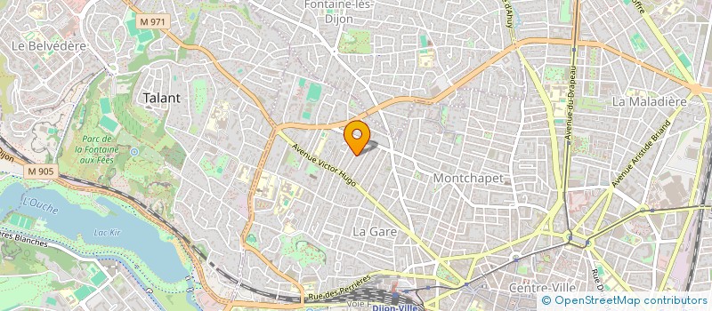 localisation de l'entreprise MONSIEUR FIROUZ ENSAFI  DIJON