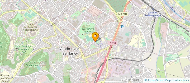 localisation de l'entreprise MONSIEUR FIRU MATUSCA  VANDUVRE-LES-NANCY