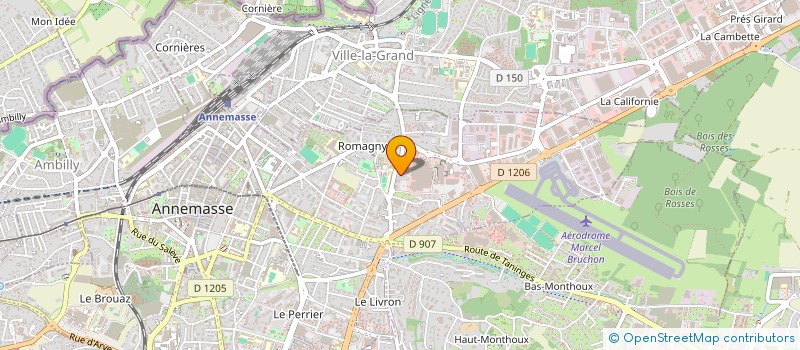 localisation de l'entreprise MONSIEUR FISNIK BESHIRI  ANNEMASSE