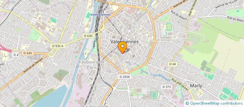 localisation de l'entreprise MONSIEUR FISSEHAYE YEMANE  VALENCIENNES