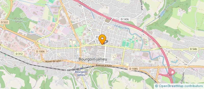 localisation de l'entreprise MONSIEUR FISTON RUKUNDO  BOURGOIN-JALLIEU